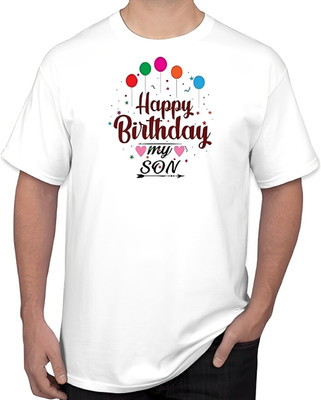 CHITRAA STYLE Typography Men Round Neck White T-Shirt