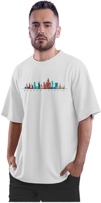 KRYONIX Solid Men Round Neck White T-Shirt