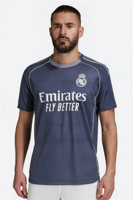 Smv Printed Men Round Neck Blue T-Shirt