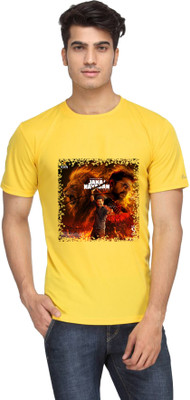 Tee Gallery Printed Men Round Neck White T-Shirt