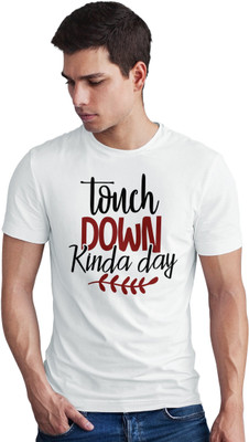 Seek Buy Love Printed Men Round Neck White T-Shirt
