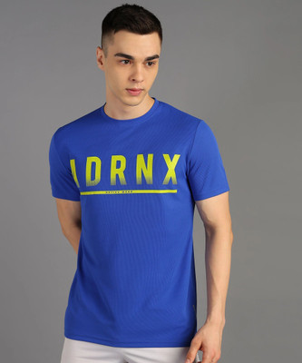 Adrenex Printed Men Round Neck Multicolor T-Shirt