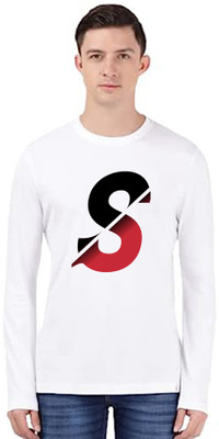 BigArk Printed Men Round Neck White T-Shirt