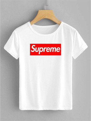 HamsaMART Printed Men Round Neck White T-Shirt