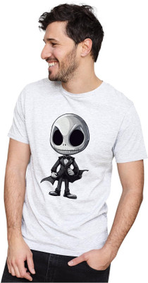 NOIDAPRINT Printed Men Round Neck Multicolor T-Shirt