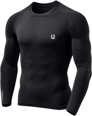 unbeatable Solid Men Round Neck Reversible Black T-Shirt