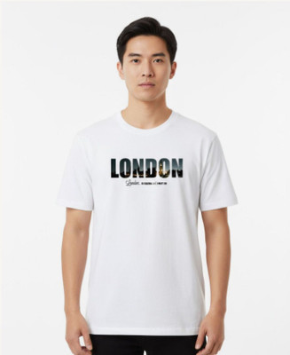 Siste Solid Men Round Neck White T-Shirt