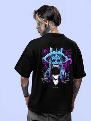 dos herman Printed Men Round Neck Black T-Shirt