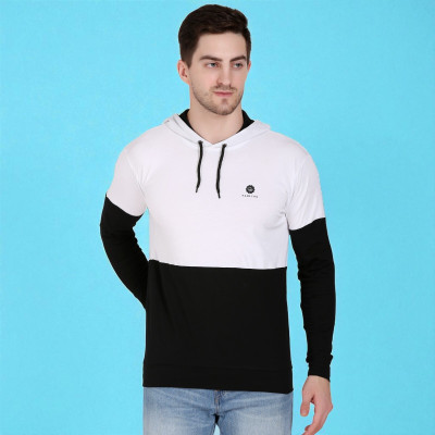 Faricon Trend Solid Men Hooded Neck Multicolor T-Shirt