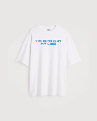 TheBTclub Graphic Print Women Round Neck White T-Shirt