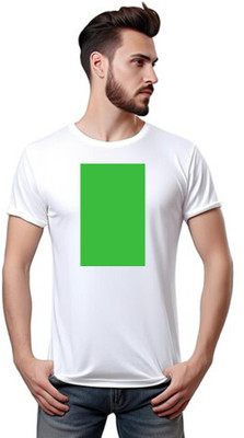 mh trend Printed, Typography Men Round Neck White T-Shirt