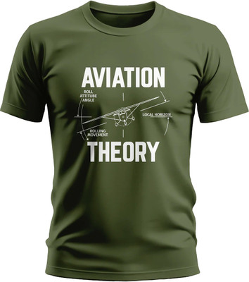 Warriorworld Typography Men Round Neck Green T-Shirt