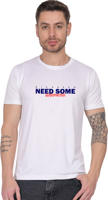 Skill IT Services Graphic Print Men Round Neck White T-Shirt