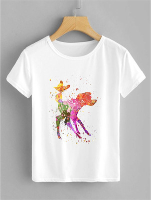 HamsaMART Printed Men Round Neck Multicolor T-Shirt
