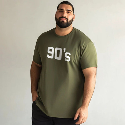 Toodlplus Solid Men Round Neck Green T-Shirt