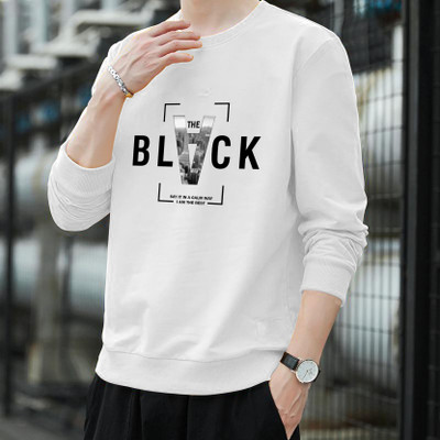 lgr Typography Men Round Neck White T-Shirt