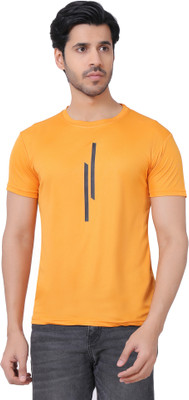 ARG FASHIONS Graphic Print Men Round Neck Beige T-Shirt