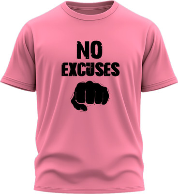 Jazira Graphic Print, Typography Men Round Neck Pink T-Shirt