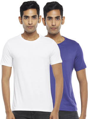 Byford by Pantaloons Solid Men Crew Neck Multicolor T-Shirt