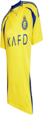 Smv Printed Men Round Neck Yellow T-Shirt