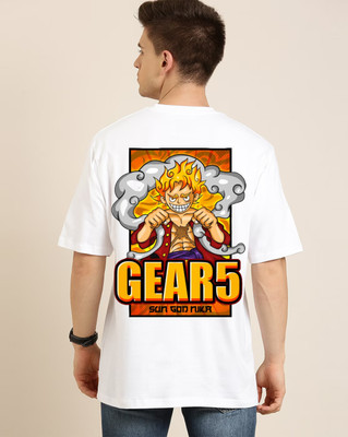 CHITRA STYLE Graphic Print Men Round Neck White T-Shirt