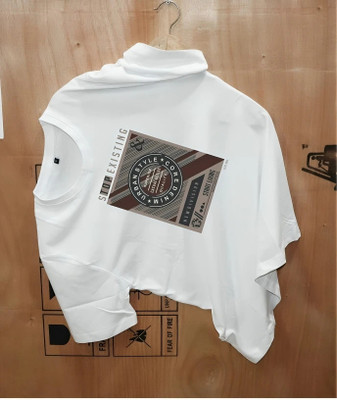 DAKU FASHION Printed Men Round Neck Multicolor T-Shirt