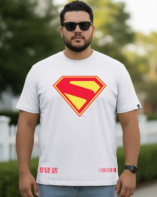 BEWAKOOF Graphic Print Men Round Neck White T-Shirt