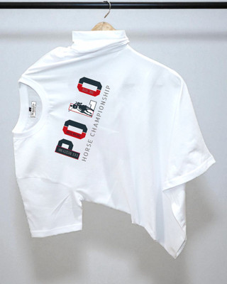 Magneto Printed Men Round Neck White T-Shirt