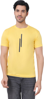 ARG FASHIONS Graphic Print Men Round Neck Beige T-Shirt