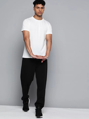 RULEDBYSUN Solid Men Round Neck White T-Shirt