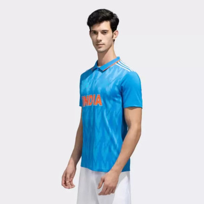 UNIQ Printed, Typography Men Polo Neck Multicolor T-Shirt