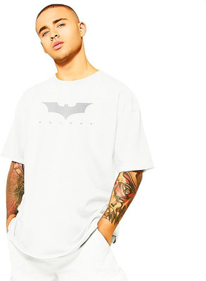COPEHHI Printed Men Round Neck White T-Shirt