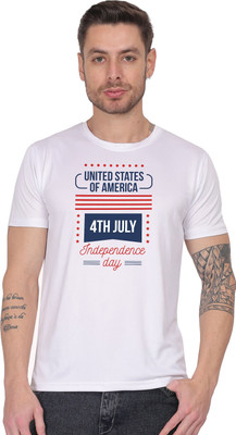 AZAADGARMENT Solid Men Round Neck Reversible White T-Shirt