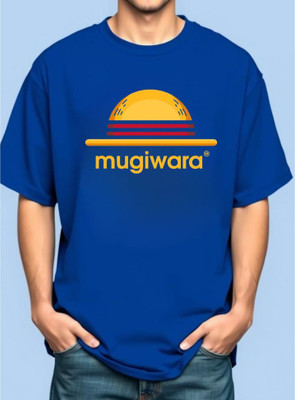 BLOSSOMTRADER Printed Men Round Neck White T-Shirt