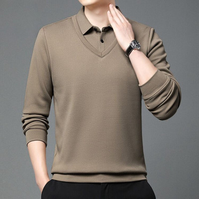 SHUBHAM CREATION Solid Men Polo Neck Brown T-Shirt