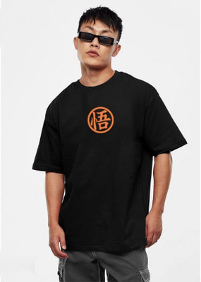 Sheetal Printed Men Round Neck Black T-Shirt