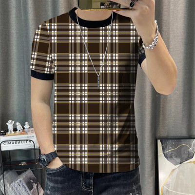 KAJARU Printed Men Round Neck Multicolor T-Shirt