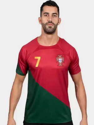 PRASEL Printed Men Round Neck Red T-Shirt