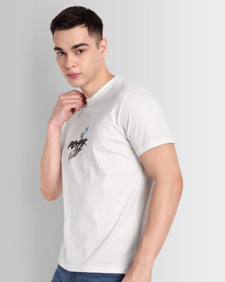 DCYPHR Graphic Print Men Crew Neck White T-Shirt