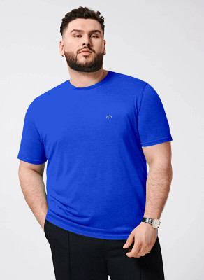 Triptee Solid Men Round Neck Multicolor T-Shirt
