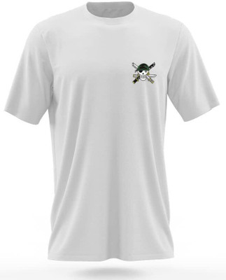 DUDEME Printed Men Round Neck White T-Shirt