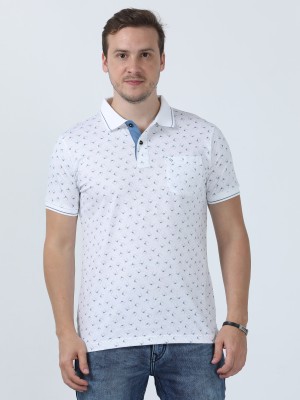 Classic Polo Printed Men Polo Neck Multicolor T-Shirt