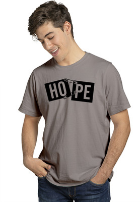 ULTRASTYLE Graphic Print Men Round Neck Grey T-Shirt