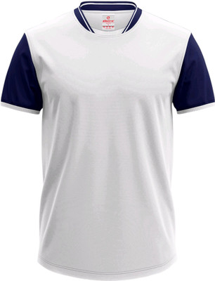 click n buy Solid Men Round Neck Multicolor T-Shirt