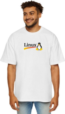 DeRaDA Graphic Print Men Round Neck White T-Shirt