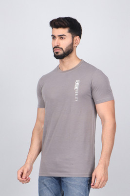 WILD ELEPHANT Printed Men Round Neck Multicolor T-Shirt