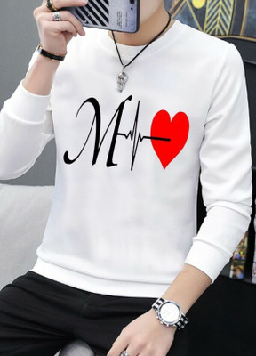 GPGARMENTS FAB Solid Men Round Neck Silver T-Shirt