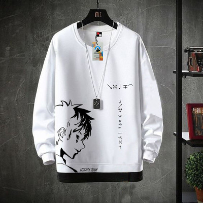 Conway Printed Men Round Neck White T-Shirt