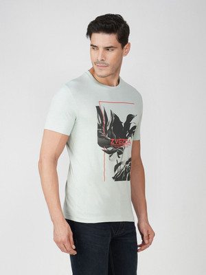 Zvezda Printed Men Round Neck Multicolor T-Shirt