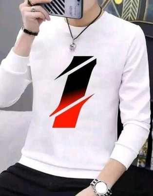 GPGARMENTSS Solid Men Round Neck White T-Shirt